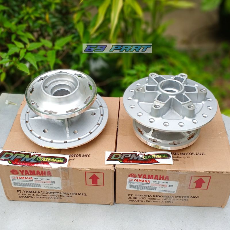 Tromol teromol depan scorpio original custom bubut modif