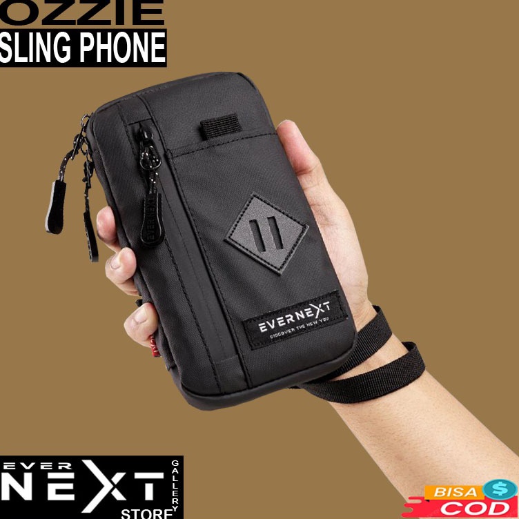 KODE T65B Slingphone hp android 6 5 inch unisex pria wanita waterproof sling phone wallet gadget gen