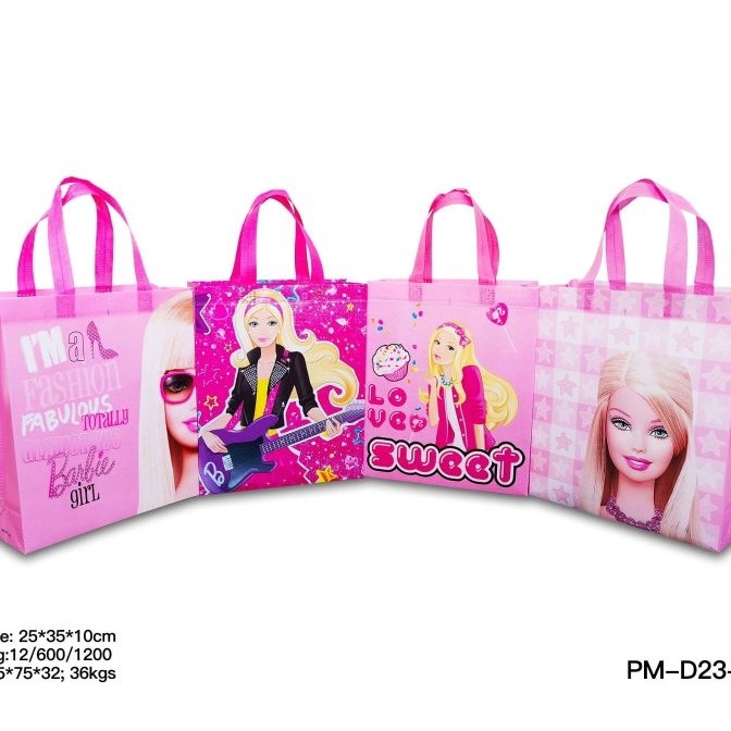

Beli Goodie bag Karakter anak LAMINASI 25x35x1 Box Bag LUSINAN 12pcs tas hampers tas Spunbond