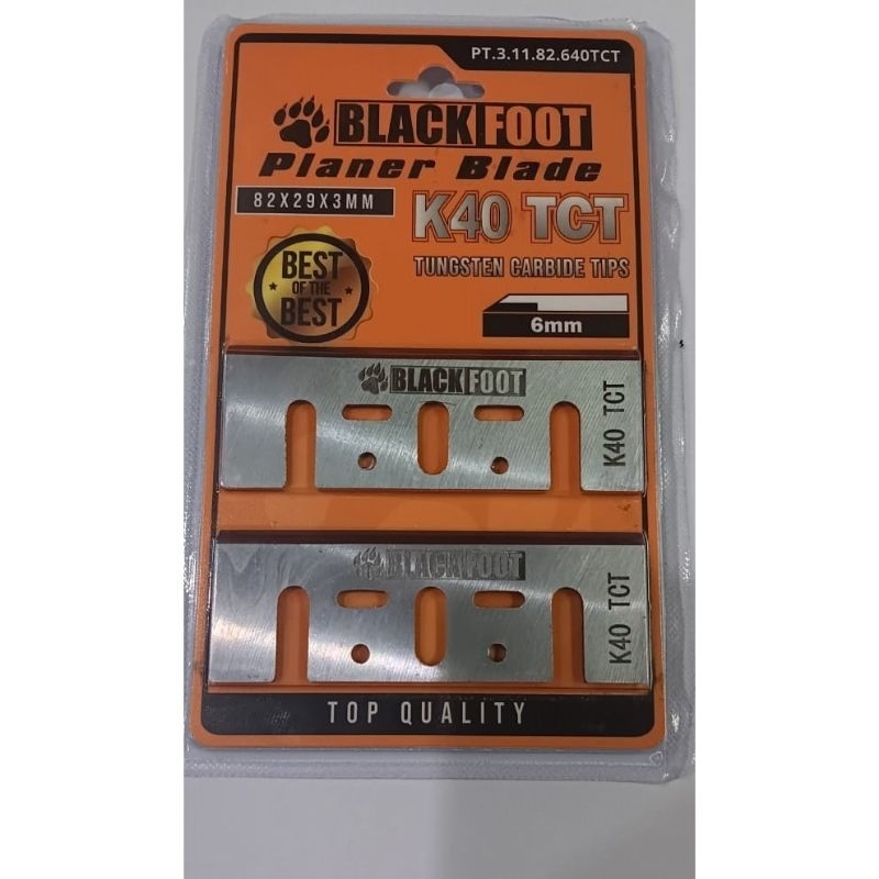 BLACKFOOT Planer Blade Mata serut / Mata Planer TCT 82MM K40