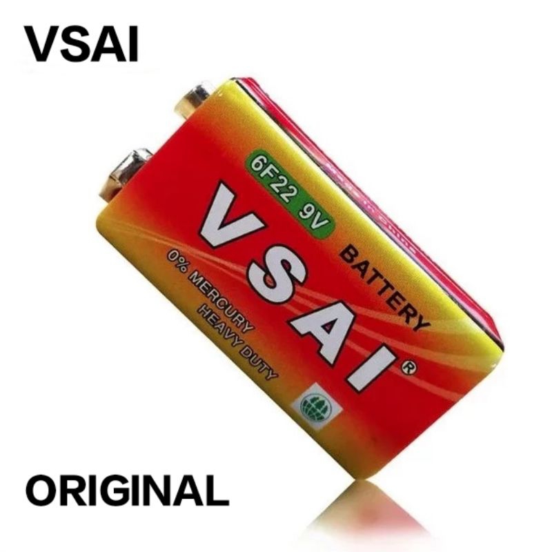 Baterai Kotak 9V 6F22  VSAI Original