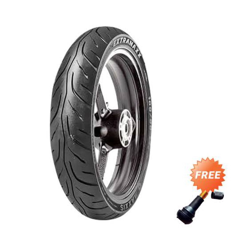 BAN MOTOR RING 17 // MAXXIS EXTRAMAXX 100/80-17 M6233W TUBELESS // BAN MOTOR R15, CBR150, GSX150