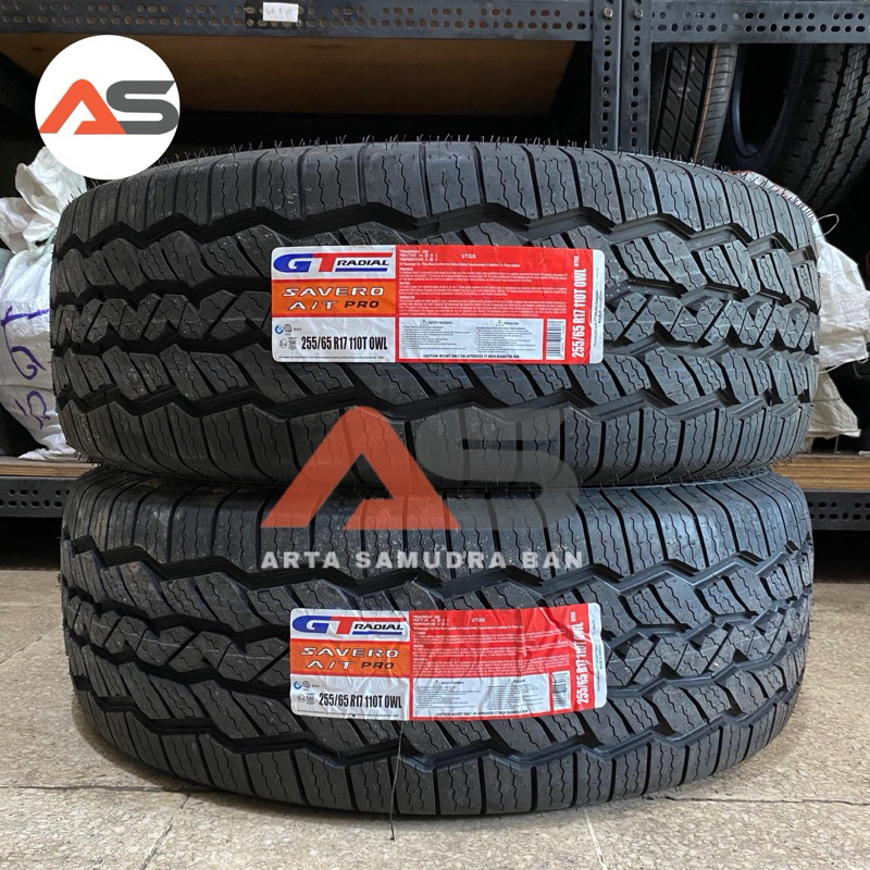 Ban GT Radial Gajah Tunggal Savero A/T AT Pro 255 / 65 R 17 R17