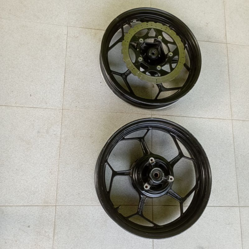 VELG RACING KAWASAKI NINJA 250 F1 Z250 SEPASANG ORI