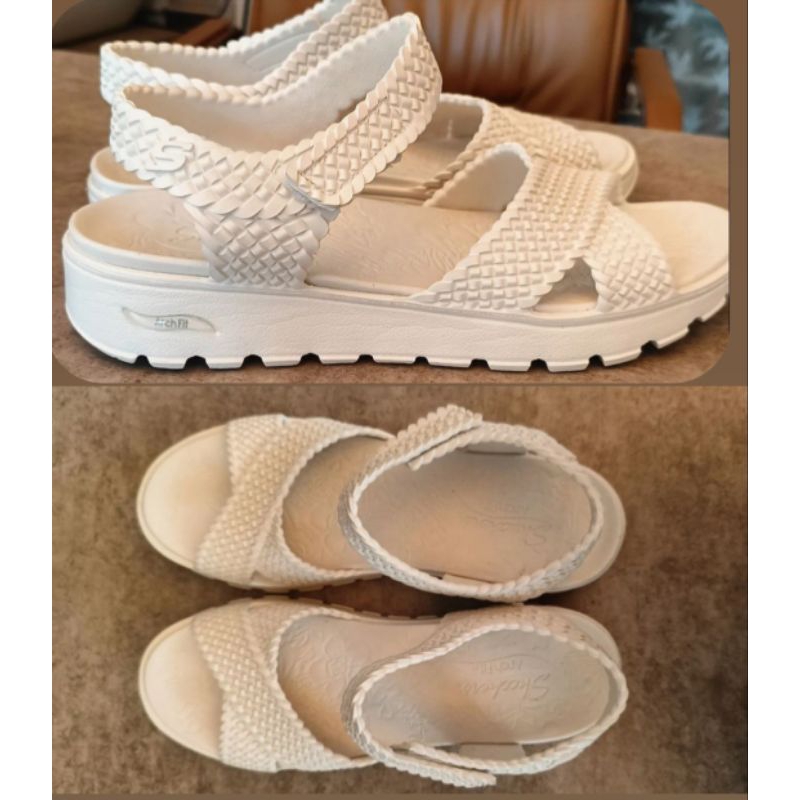 never been used sepatu sandal Skechers arch fit