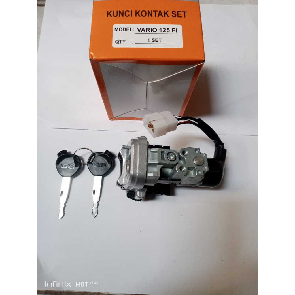 KUNCI KONTAK SET VARIO 125 KZR KUNCI RTC VARIO 125,VARIO TECHNO 125
