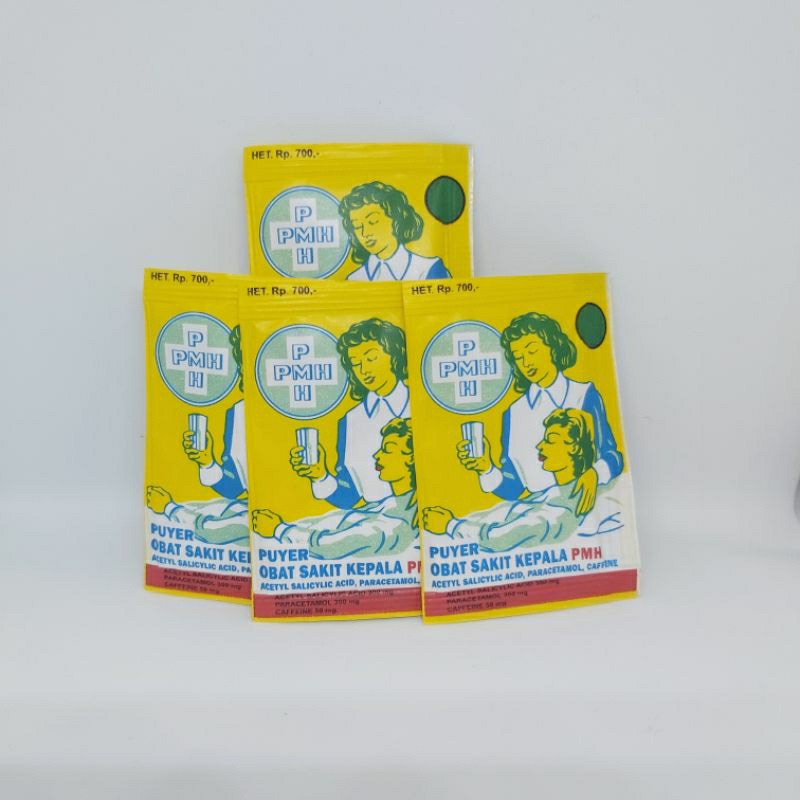 Craneyyeye Puyer Obat Sakit Kepala Pmh/Obat Puyer Pereda Nyeri Gigi Kepala Pusing Meriang
