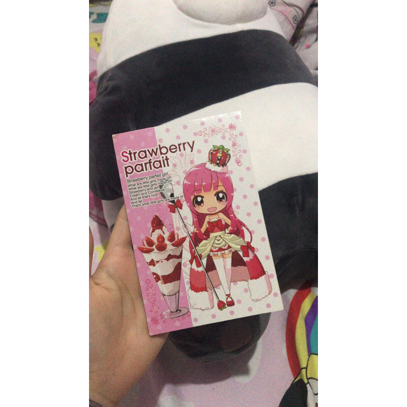 

PINK GIRLY STRAWBERRY ANIME MINI NOTE BOOK NEW