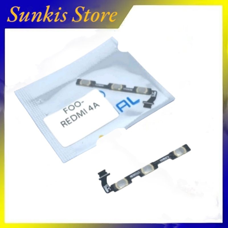 Flexible Power On Off Volume Xiaomi Redmi 4A Flexsible On Off Redmi 4a