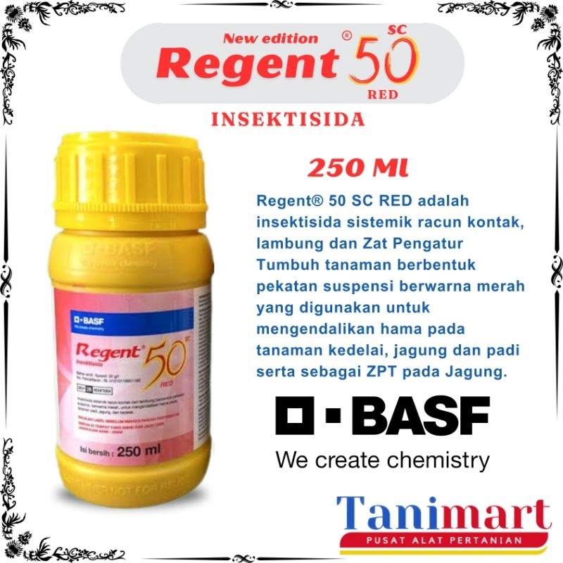 REGENT RED NEW / PESTISIDA REGENT / INSEKTISIDA REGENT / OBAT PERTANIAN REGENT / OBAT TANAMAN REGENT