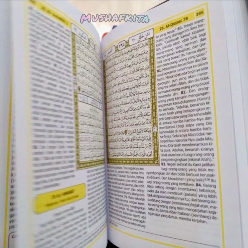 Alquran mini A6 Terjemah mini Al Jumanatul Ali Mushaf kecil Alquran Plus Terjemah Resleting Ukuran m