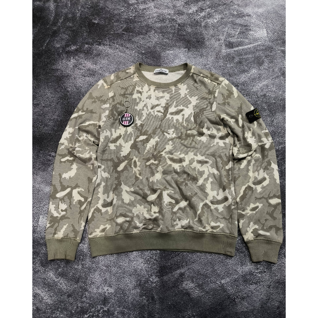 Crewneck Stone Island Camo Original 100%