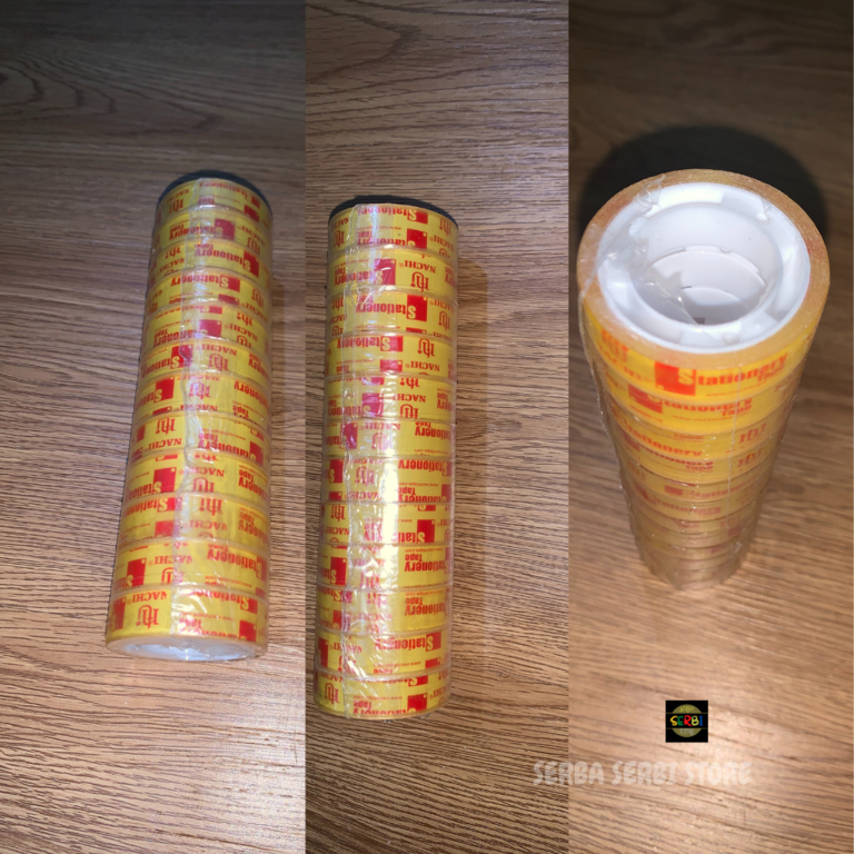 

ISOLASI KECIL / TAPE 10 YARD / ISOLASI KADO / LAKBAN KECIL / PITA PEREKAT /SOLASI KECIL TIPIS 12PCS