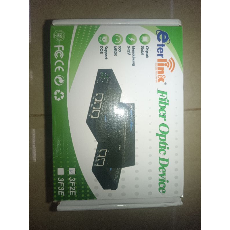 Eterlink HTB Media Converter 3FO 2LAN AAB Fiber Optik