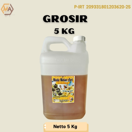 

GROSIR 5 Kg || Madu Mekar Asri Madu Murni Asli 100%