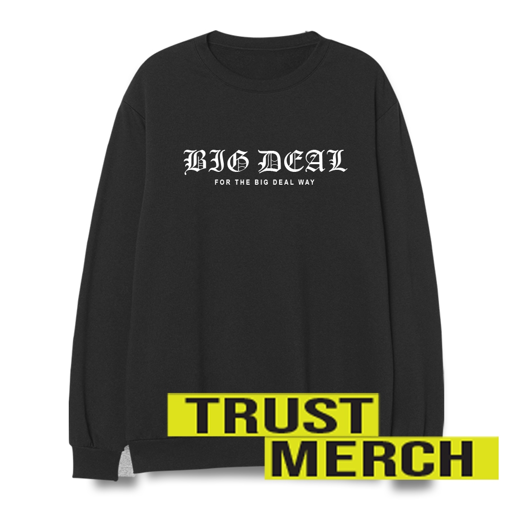 Crewneck Sweater Big Deal Kim Gimyung Outfit Unisex