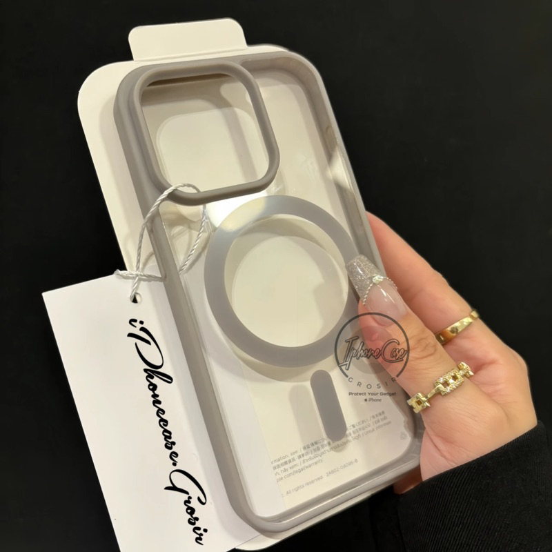 BEST DEALS [+PACKING BOX ORI] Premium Slim MagSafe Hybrid Hd Clear with Corolfull Case iPhone X XR