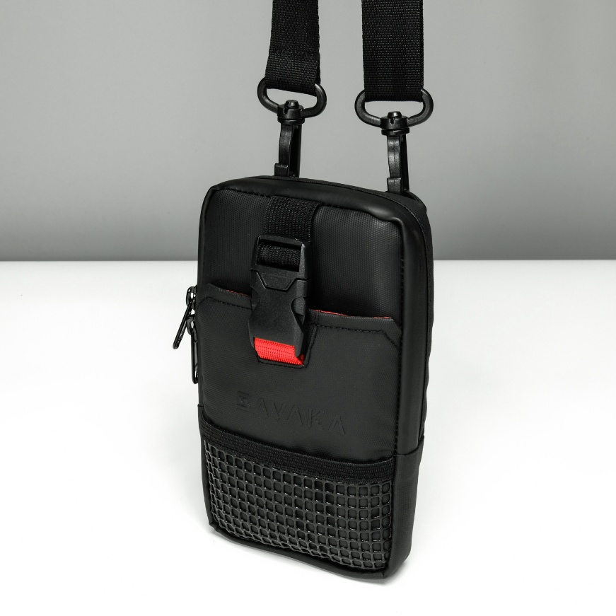 HJ6 Pouch Bag Pria SAVAKA P3 Tas Pinggang Kecil HP Cowok Keren Premium