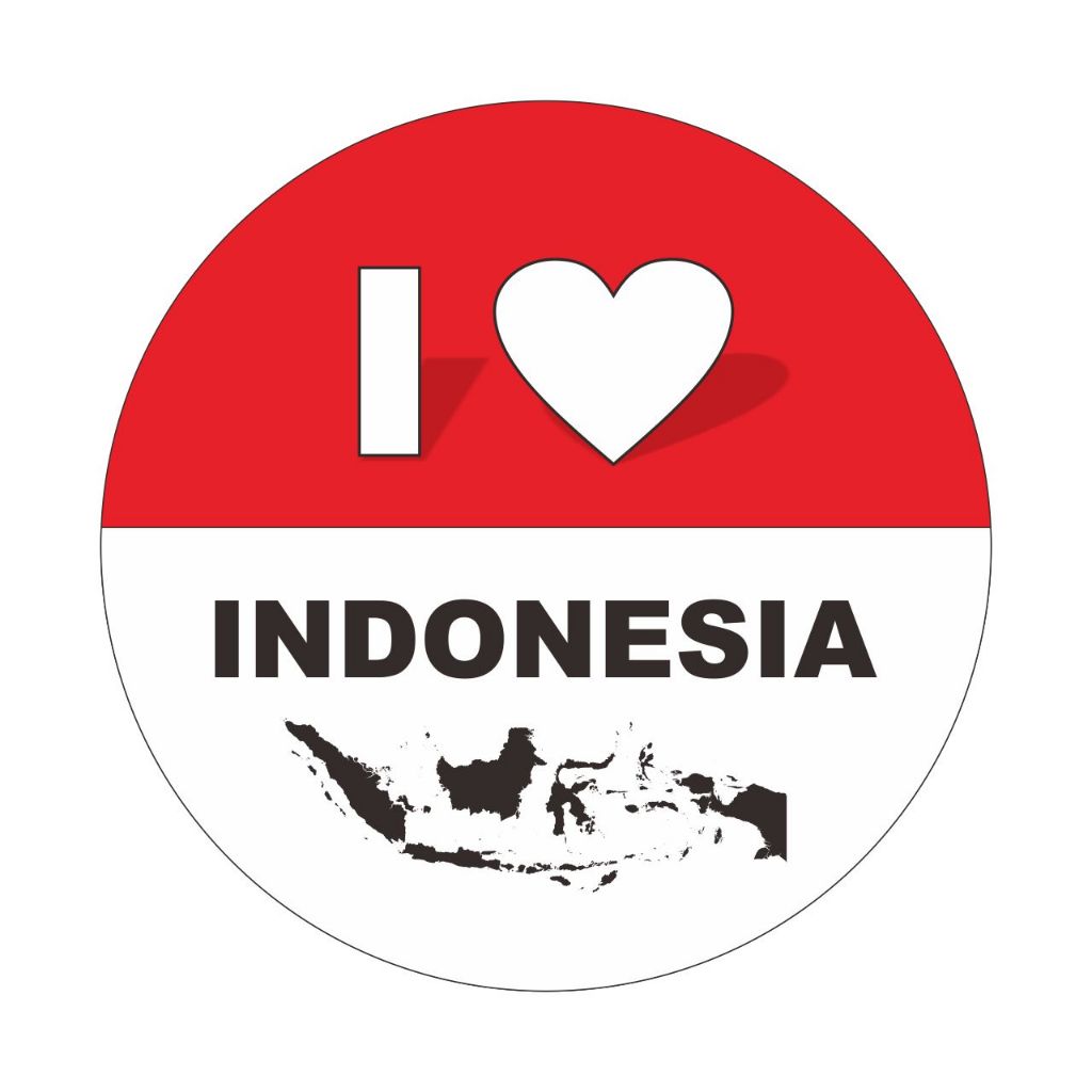 

Stiker Bendera Merah Putih b. Bulat 5cm. Cocok ditempel di motor. anti robek. anti luntur.