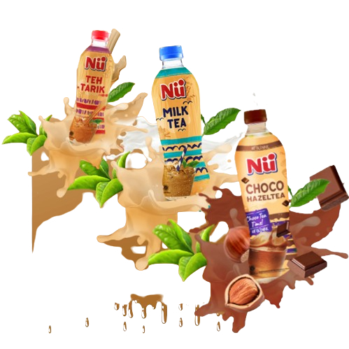 

NU MILK TEA & NU CHOCO HAZELTEA 330ML Isi 24 Pcs