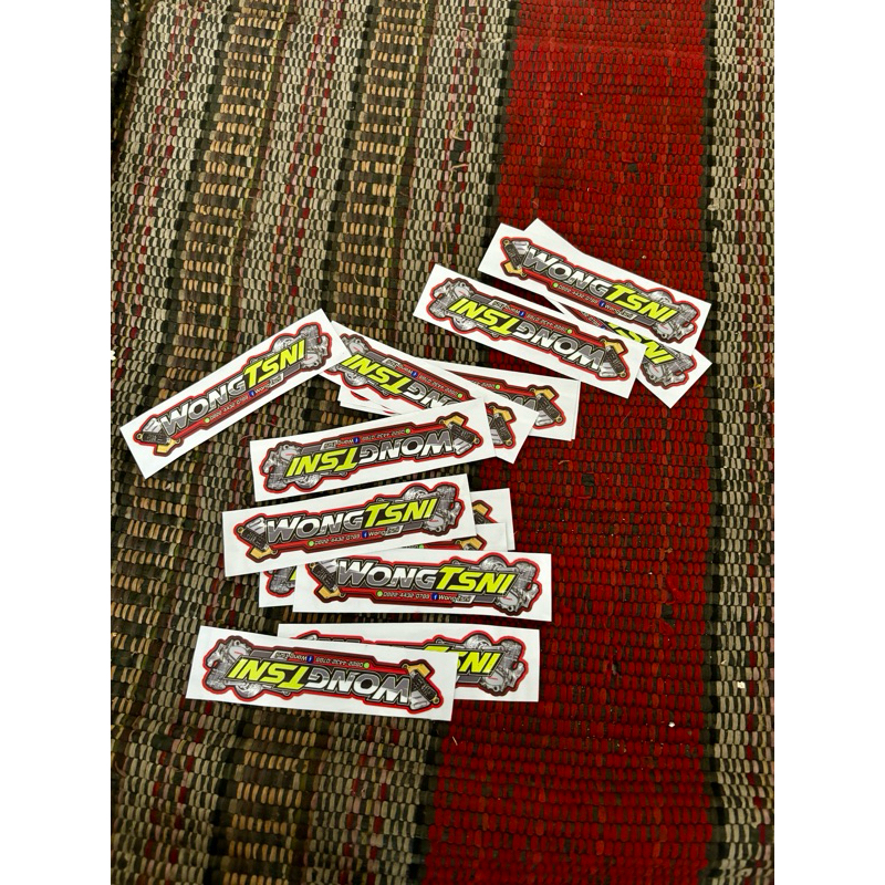 

stiker 1 pcs sticker wongtsni anti air stiker wong tsni nganjuk