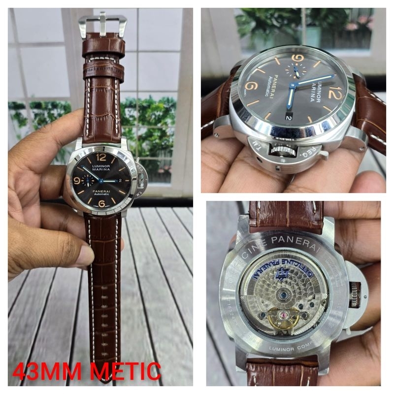 Jam pria luminor marina pan pnr japan automatic