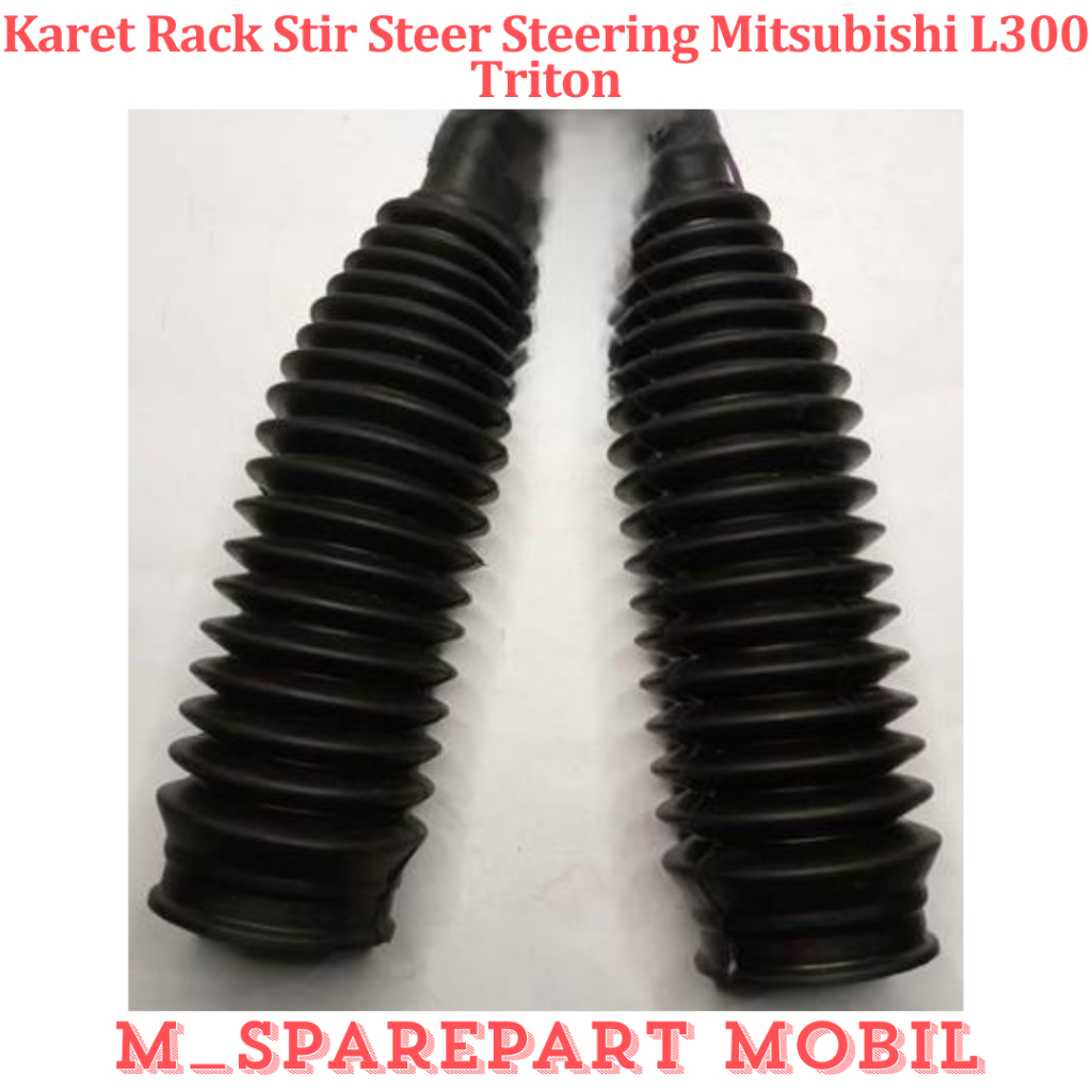 KARET RACK STEER STEERING MITSUBISHI L300 TRITON  SPAREPART MOBIL