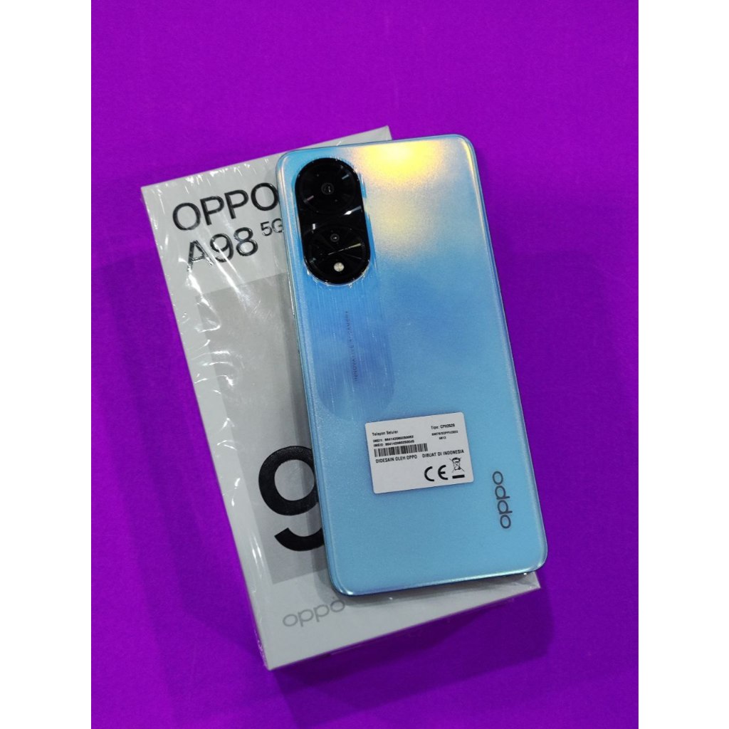 OPPO A98 5G 8/256GB SECOND FULLSET MULUS