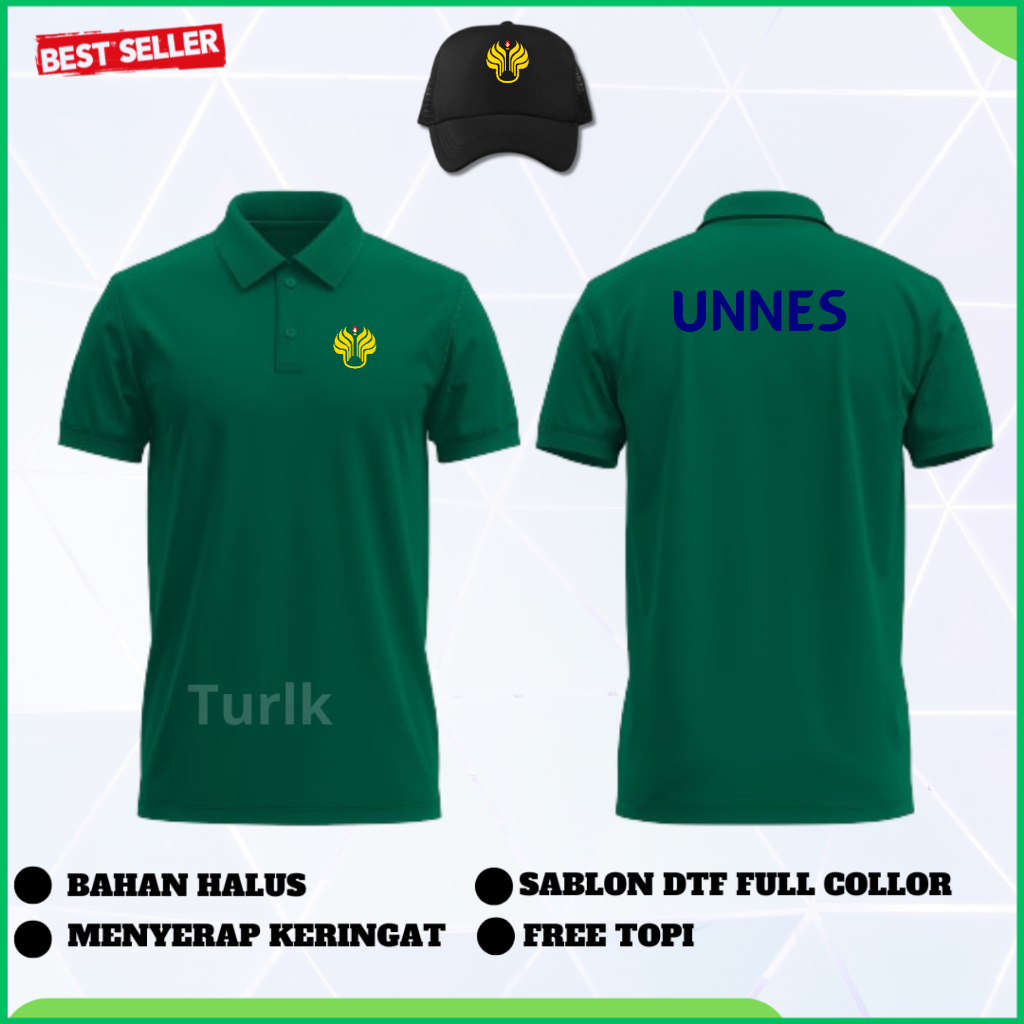 Baju Unnes Baju Polo UNiversitas Negeri Semarang Baju Poloshirt Unnes Universitas Negeri Semarang