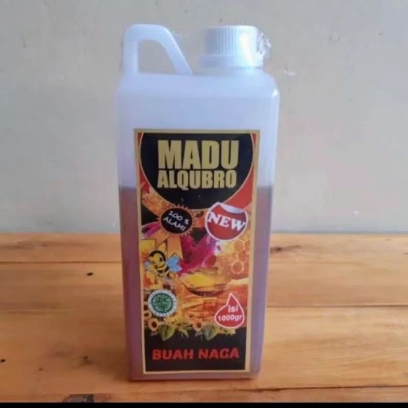

Madu Asli Al Qubro Buah Naga Kemasan 1kg