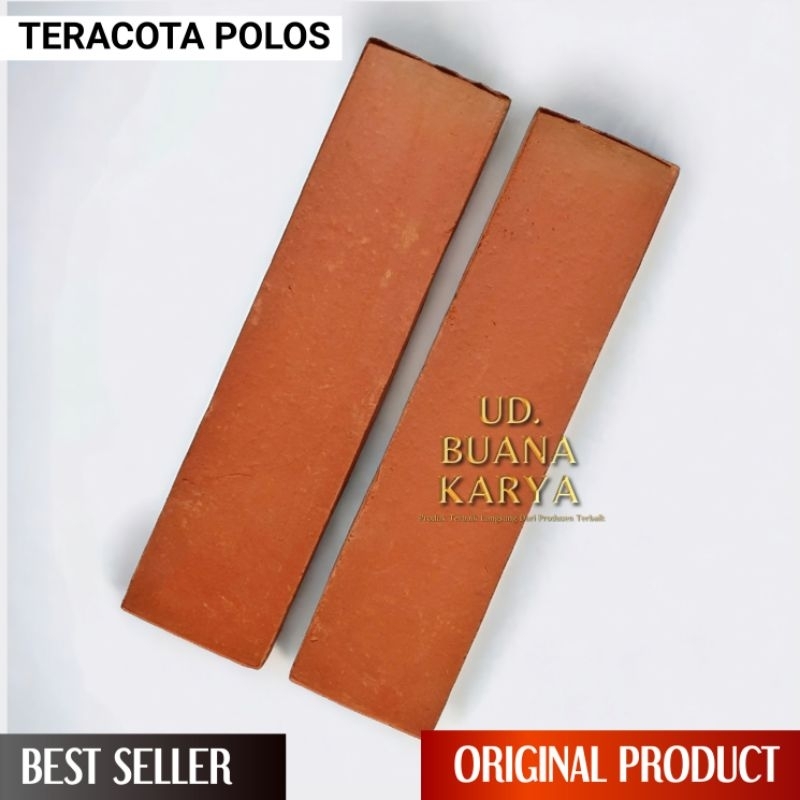 Bata Tempel Terakota / Bata Tempel Expose Polos / Bata Hias Dinding Pagar Fasad / Brick wall Claddin