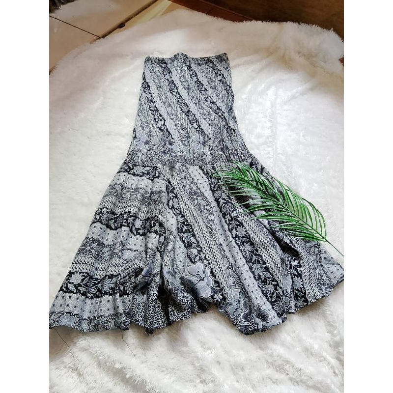 Rok duyung Batik Plisket/Untuk bawahan Kebaya/Blouse Pesta