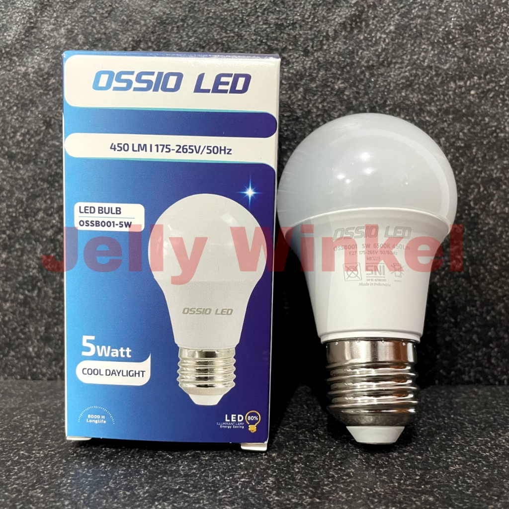 Ossio Lampu Led 5W 6500K Putih