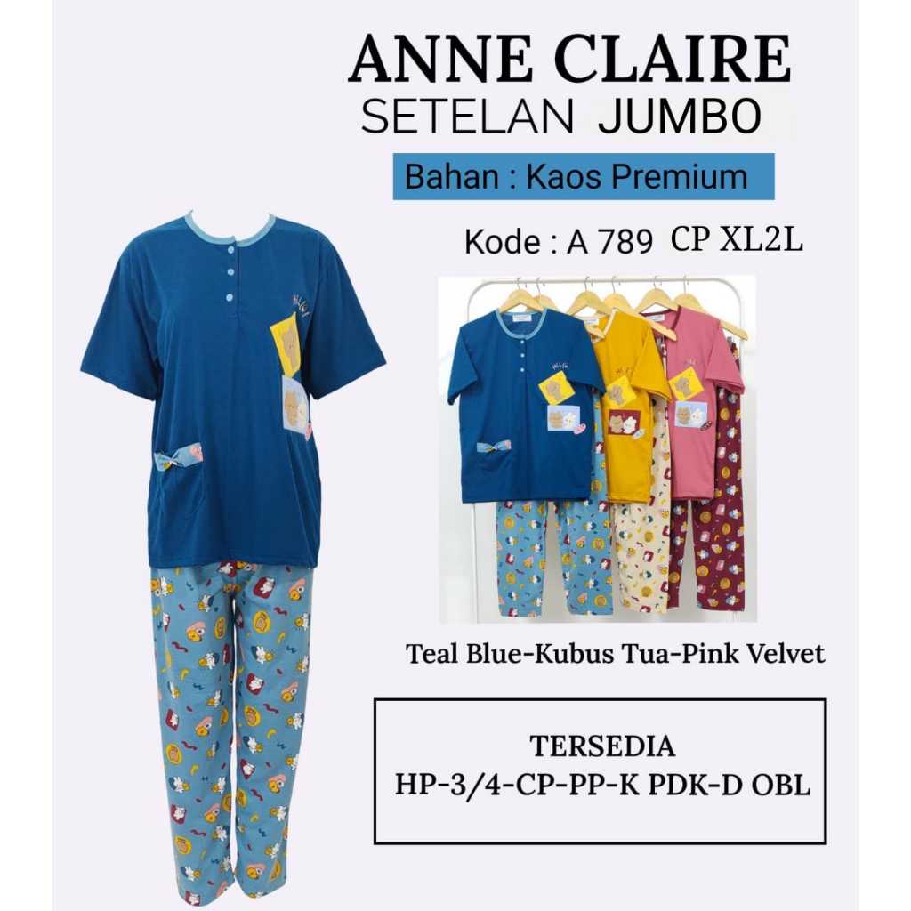 GROSIR BAJU MURAH - BABYDOLL ANNE CLAIRE CP JUMBO/BABYDOLL ANNE CLAIRE MURAH