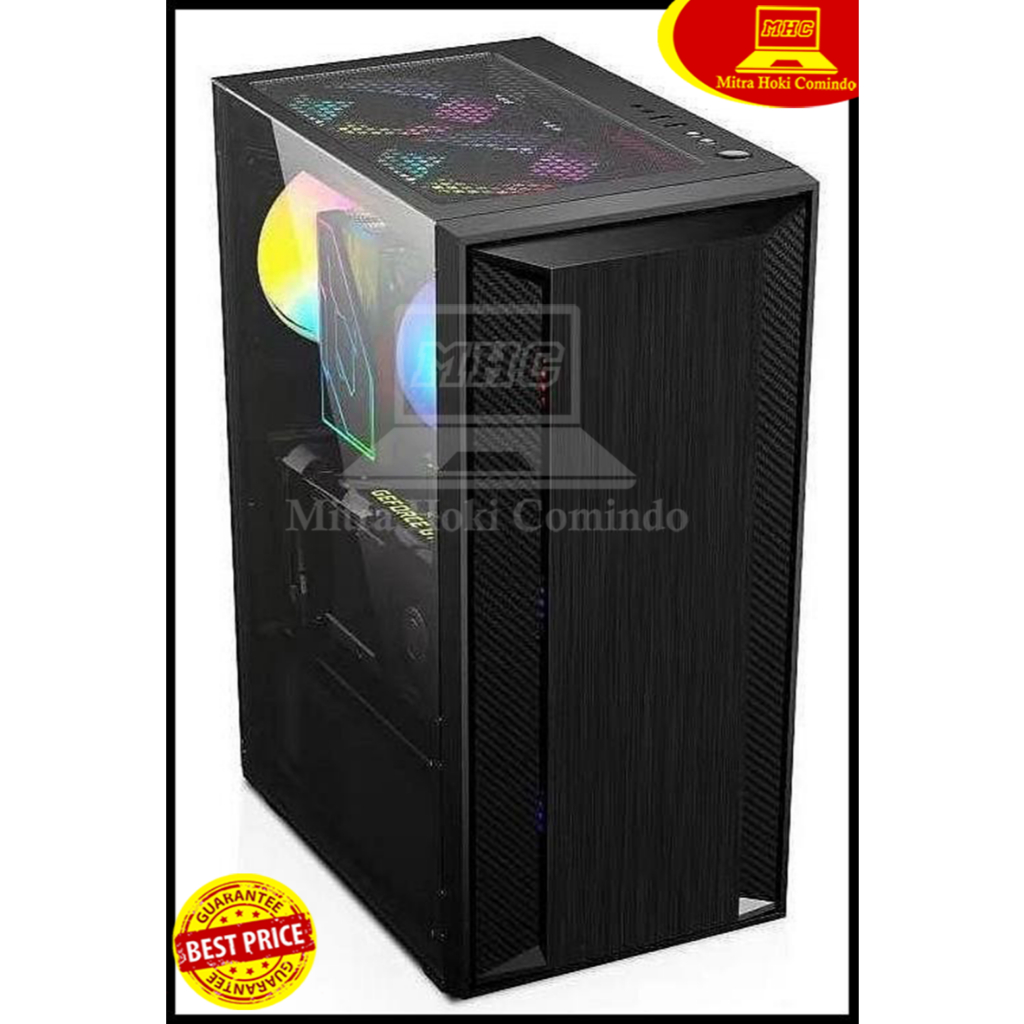 CASING PC KOMPUTER RAPTOR 1661 CASING GAMING RAPTOR 1661 INCLUDE 3 FAN