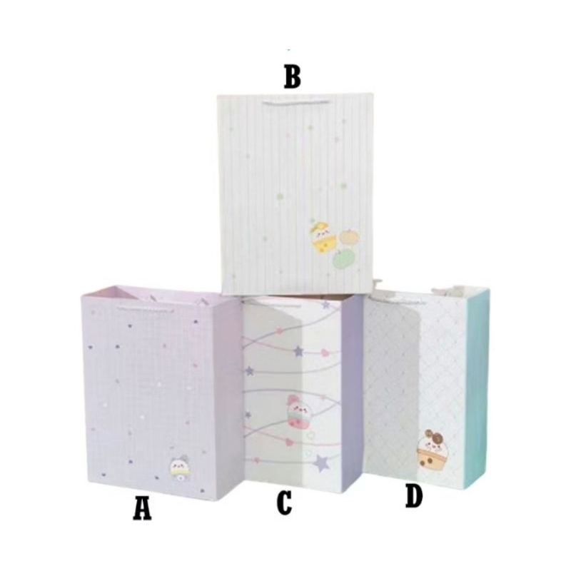 

Paper Bag Size : 38 x 29 x 12,5