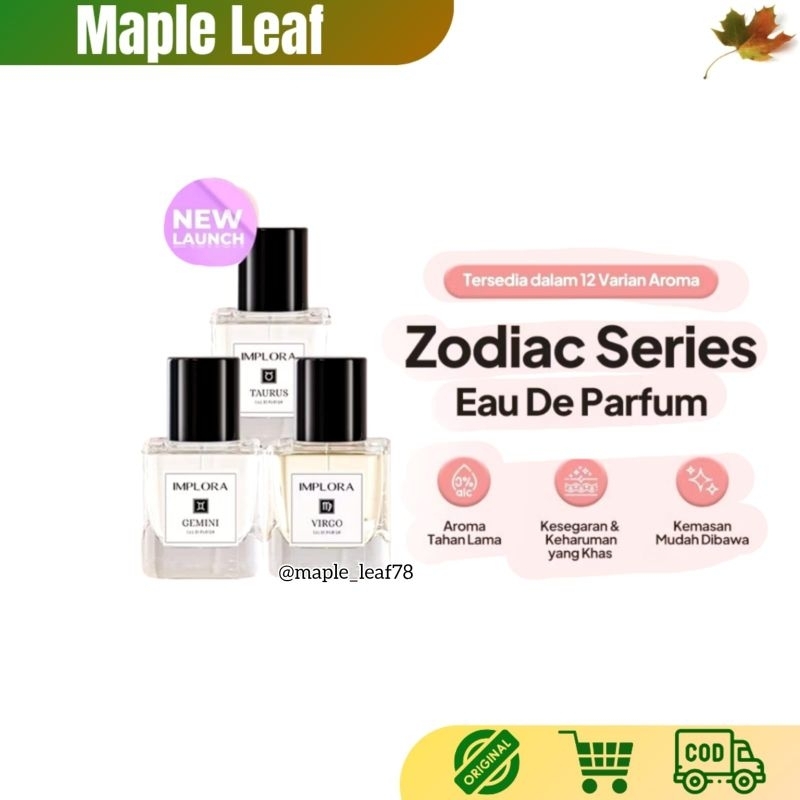 Implora Parfum Zodiac  EDP Series 30ml