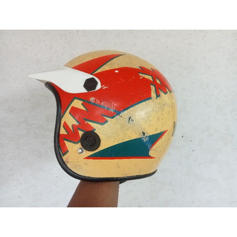 HELM YAMAHA SUMPIT YAMAHA JADUL ORI SIAP PAKAI BUSA BARU