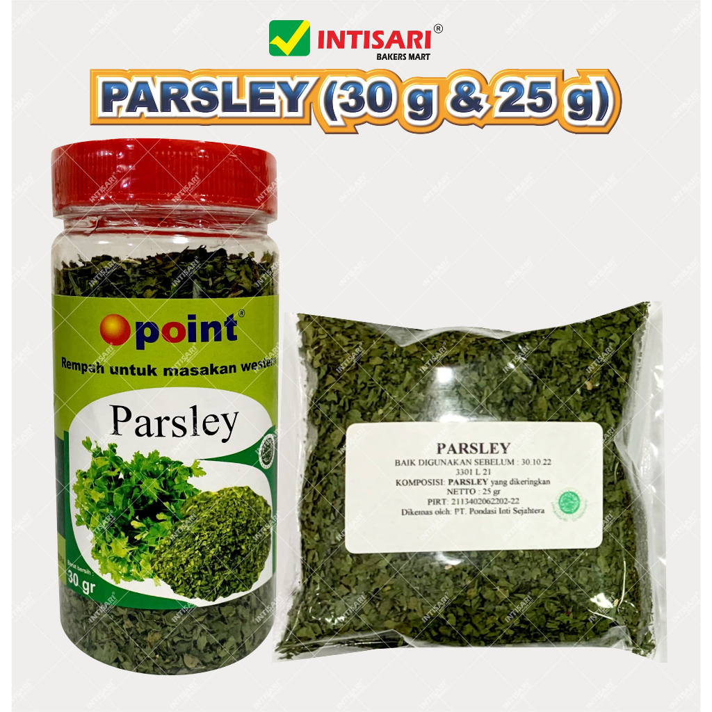 

PARSLEY (REMPAH UNTUK MASAKAN WESTERN)