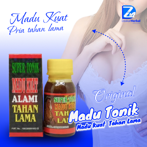

Madu Tonik Herbal Super Alami Tahan Lama Kuat Pria Original Terbukti Ampuh BPOM