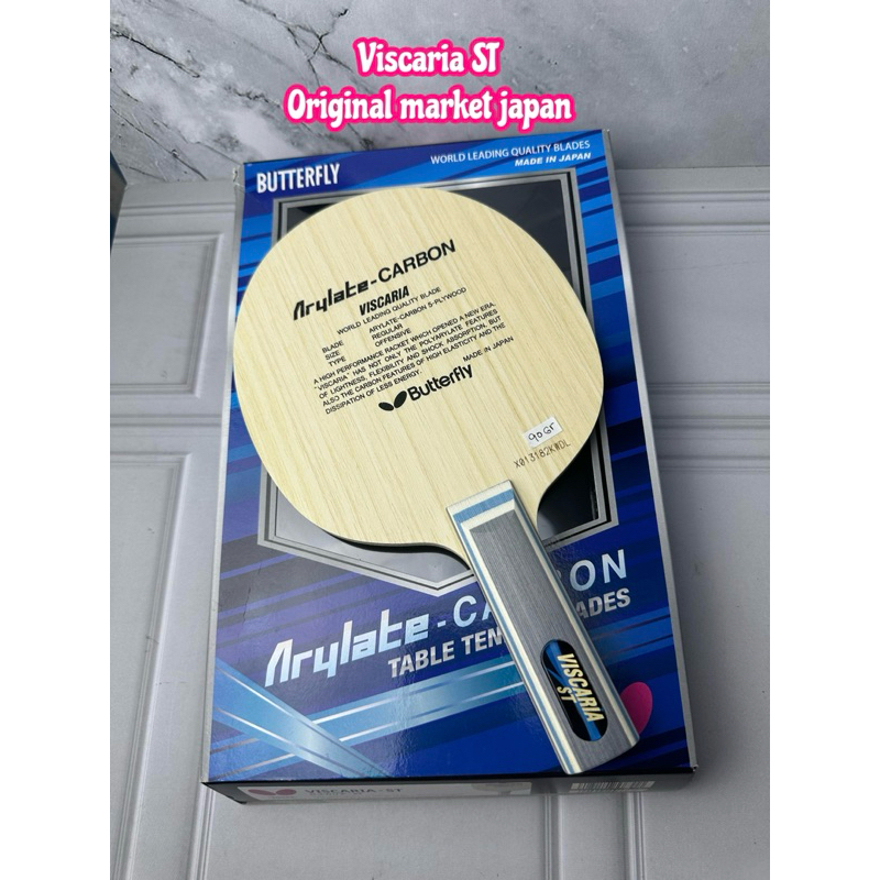 NEW KAYU BLADE BAT BET TENIS MEJA PINGPONG BUTTERFLY VISCARIA ALC - ST ORIGINAL MARKET JAPAN