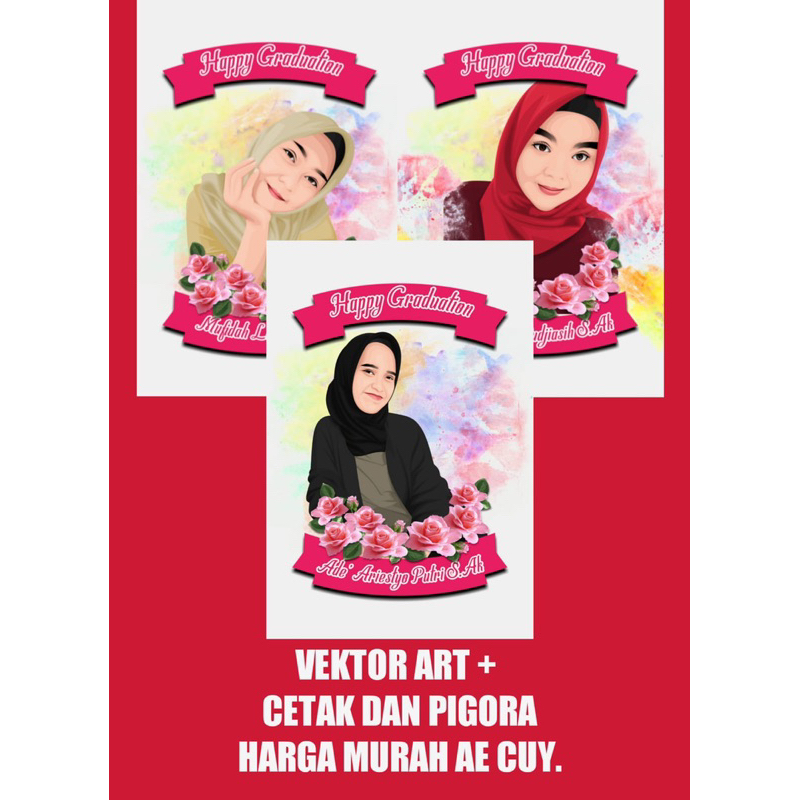 JASA DESAIN VEKTOR WAJAH
