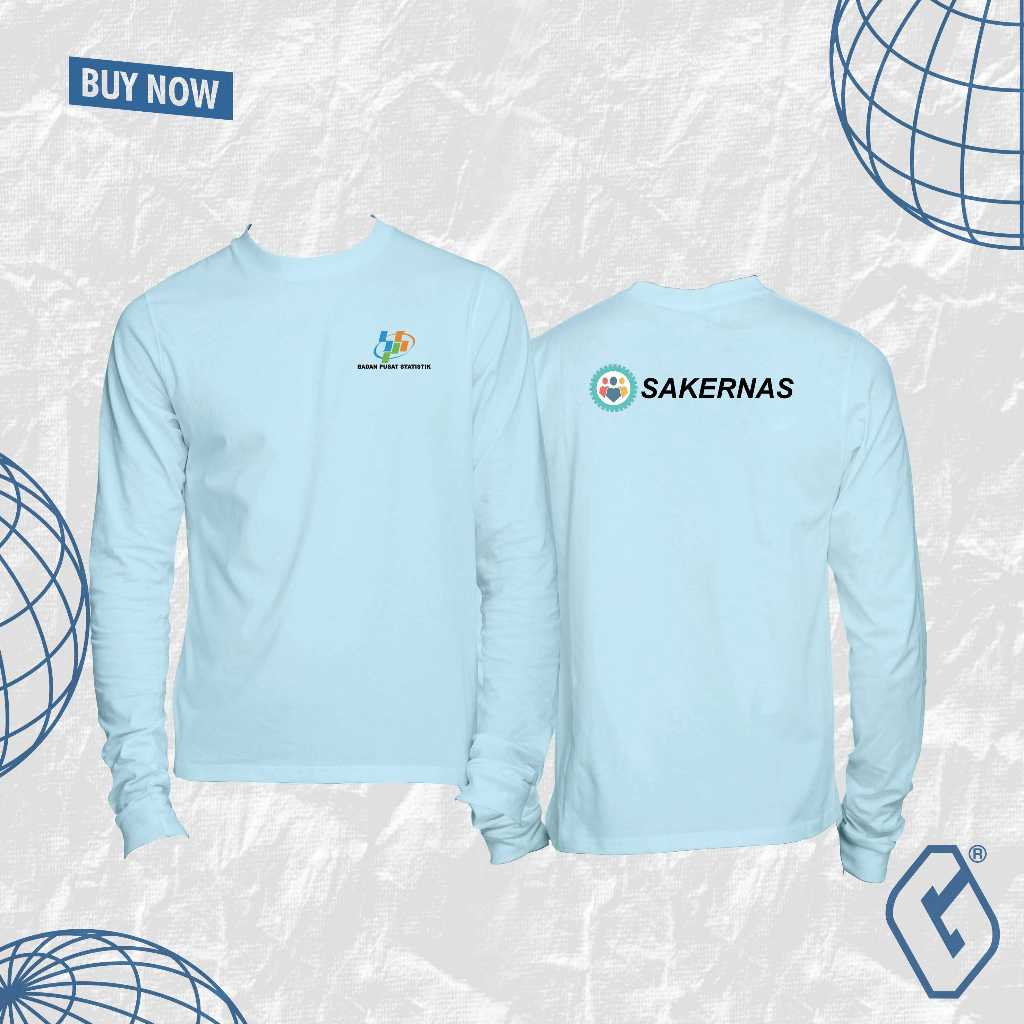 kaos bps sakernas longsleeve / baju distro sakernas bps panjang