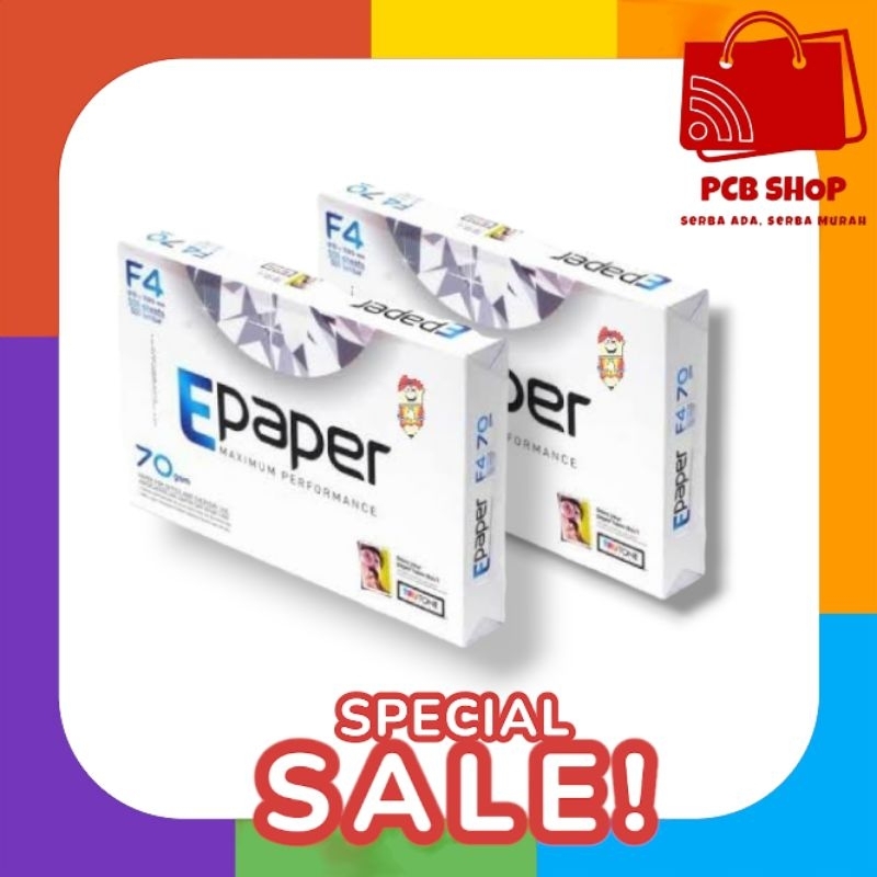

KERTAS HVS F4 EPAPER 75GR