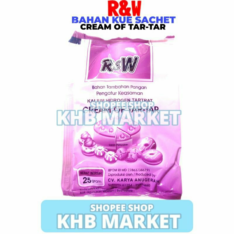 

Cream Of Tar Tar Rajawali R&W RW 25gr