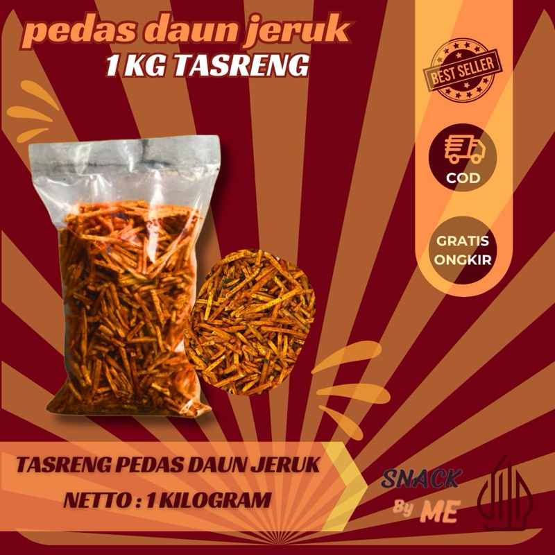 

TASRENG 1kg ORIGINAL DAN PEDAS DAUN JERUK