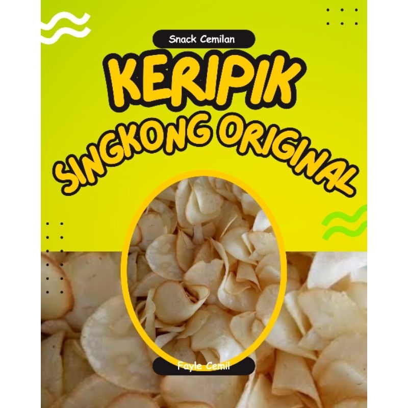 

Keripik Singkong Original Kemasan 250 Gr
