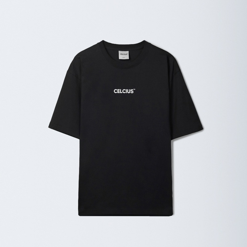 [ Berkualitas ] Kaos Celcius Registered Trademark T-shirt Hitam Pria Wanita