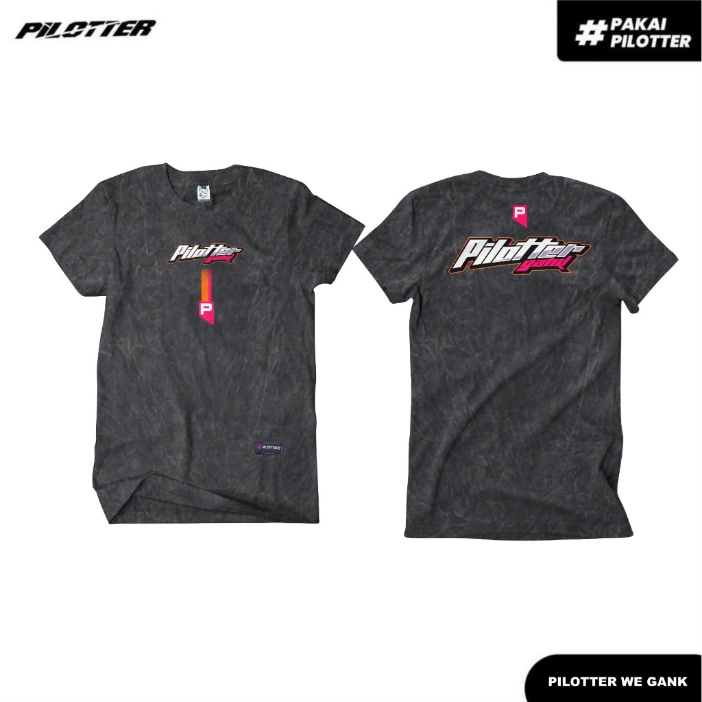 KAOS PILOTER WE GANK GANK ORIGINAL FREE STIKER KAOS BISA PAKAI COWOK DAN CEWEK