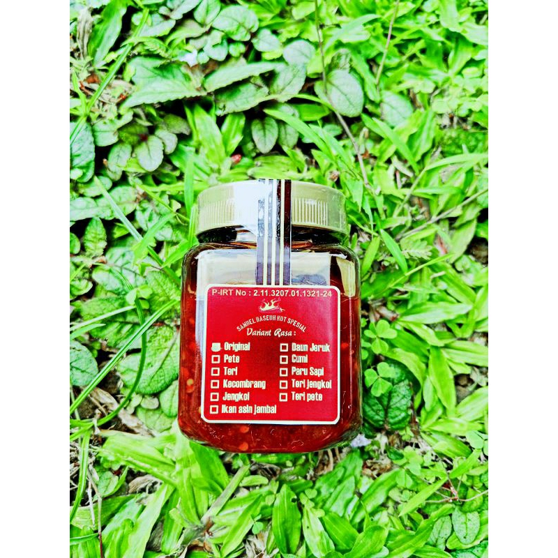 

Sambel Baseuh tolenjeng jeletet varian original